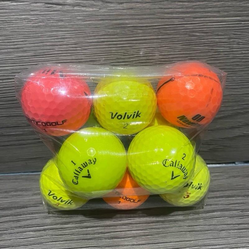 Bola Golf Warna warni Grade B/10pcs Terbaik 2
