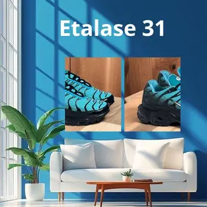 Sepatu Sneakers Pria Tn Tosca Hitam