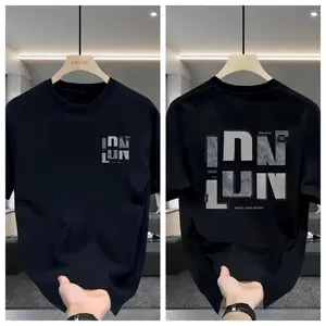 Kaos Pria Gaya Urban London LDN Printing Kekinian