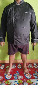 Product Review of Srm Baju Chef Ukuran Jumbo 4XL & 5XL Bahan Drill pria dan wanita from u**2 0