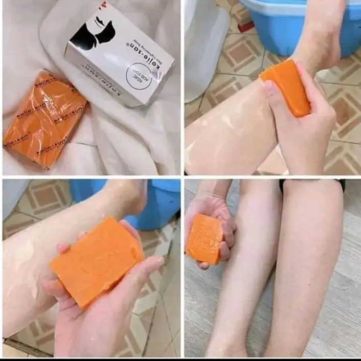 [PAKET ISI 3 PCS] Sabun Kojie san skin Lightening Soap Pencerah Wajah KOJIESAN (30ribu dapat 3pcs) Mencerahkan kulit menghilangkan flek hitam 65gr 1