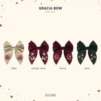 Gambar BOHOPANNA - GRACIA BOW - AKSESORIS RAMBUT - CANDY CANE dari Bohopanna Kota Semarang 1 Tokopedia