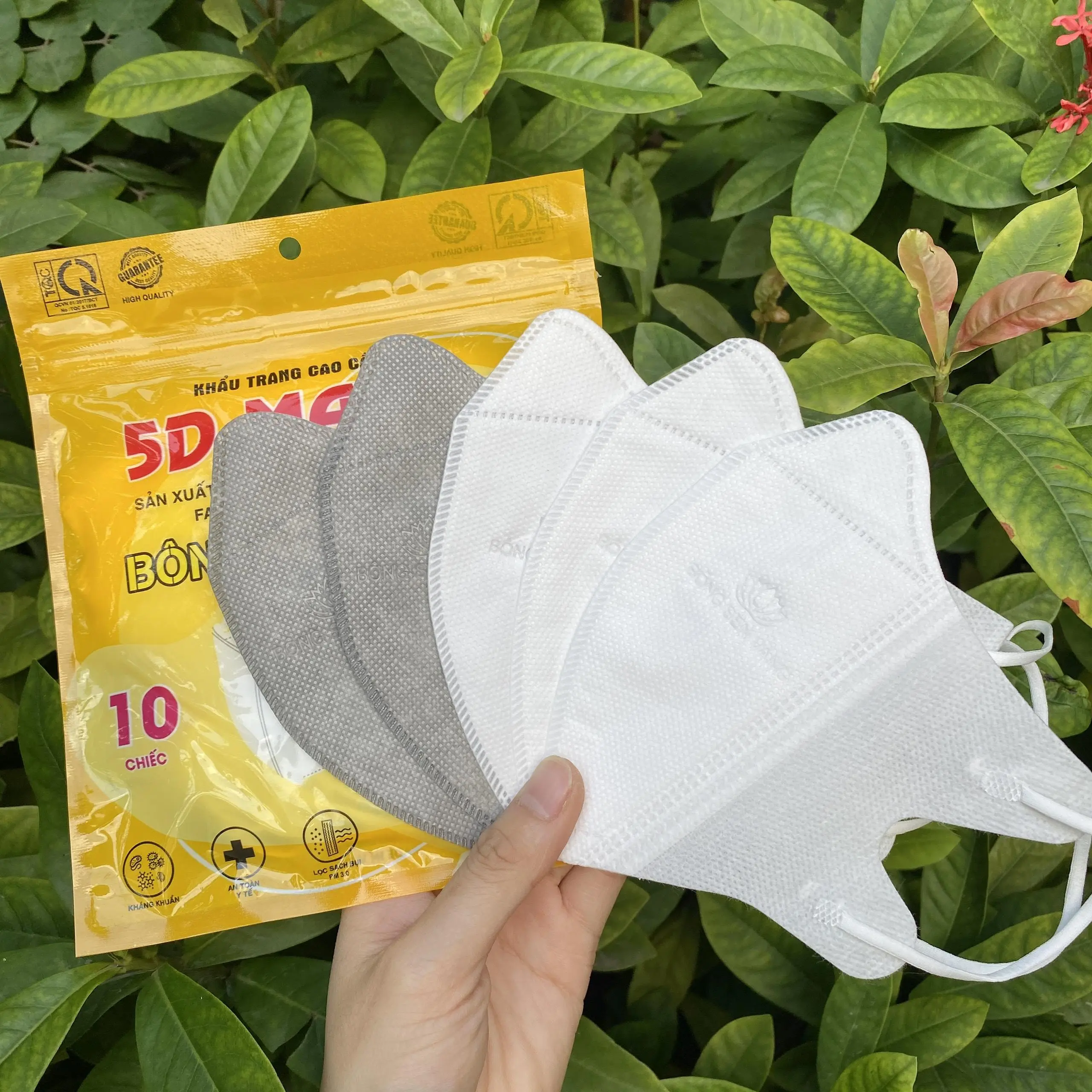 Trắng + Xám