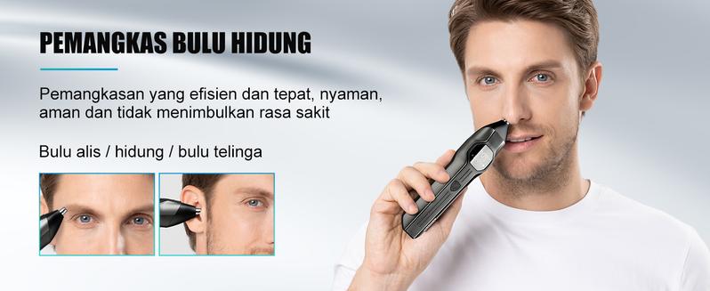 Product Introduction of Kensen Hair Clipper  Epilator Pencabut Bulu Alat Cukur Kumis Dan Jenggot Clipper all in one Alat Cukur Rambut 4
