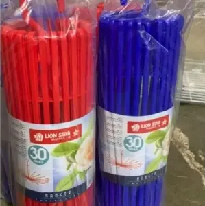 Jemuran Baju gantungan Serbaguna jemuran baju bayi LionStar isi 30 stik Bulat