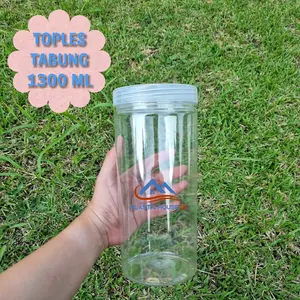 Toples Tabung 1300ml Snack (6 Pcs)