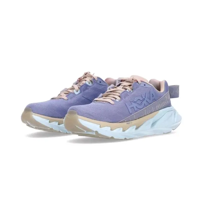 Sepatu Hoka One One Elevon 2 Purple Blue Running Uniseks Outdoor