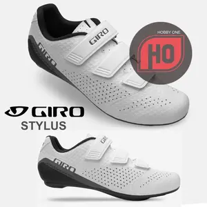 GIRO STYLUS Cycling Shoes WHITE - Sepatu Cleat Road Bike MTB