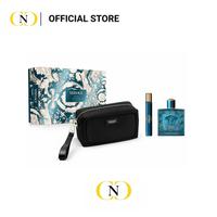 Gambar Gift Set Versace Eros EDP For Men 100Ml + 10Ml + Pouch dari C&C Official Store Kota Administrasi Jakarta Selatan 1 Tokopedia