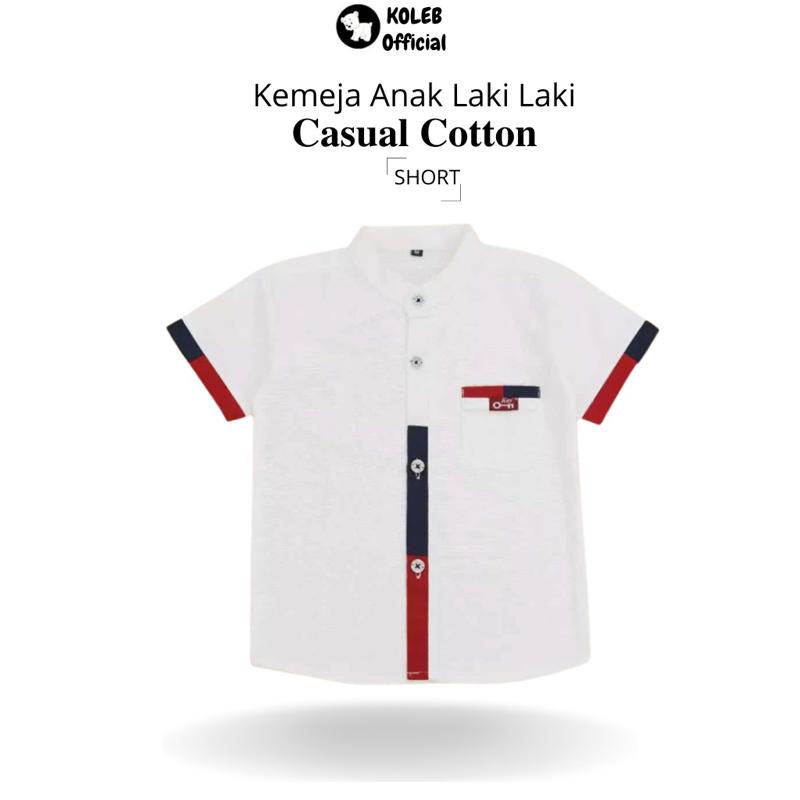 Kemeja Anak Laki-Laki - Casual Premium 1 s/d 12 tahun 2