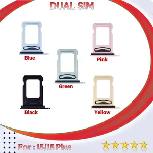 card sim / tempat kartu dual / ganda 15 / 15 plus new