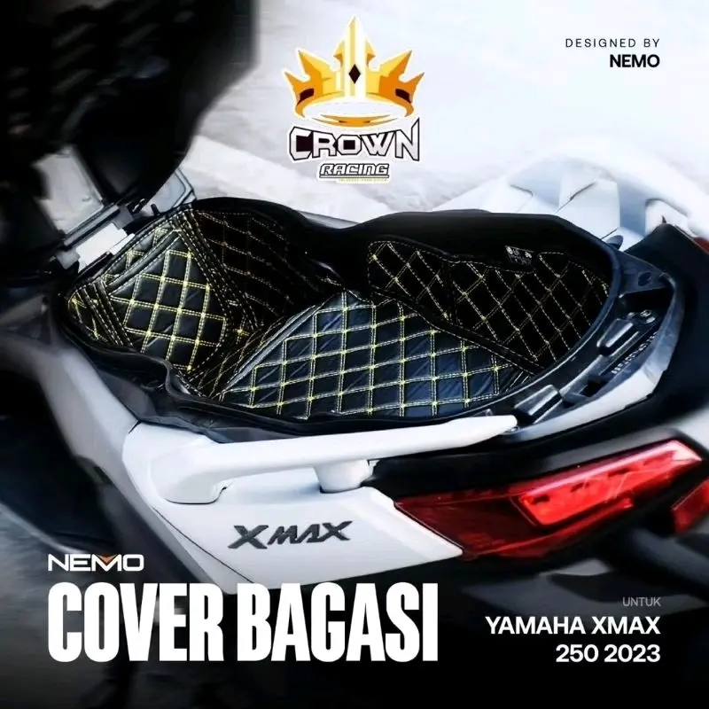 Cover Bagasi Nemo Aerox 155 / All New Nmax 155 / XMAX New / PCX 160 / Vario 160 untuk Motor - Motorcycle
