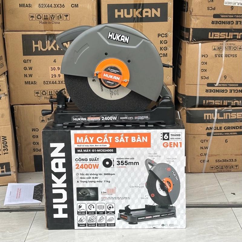  Máy Cắt Sắt Bàn Hukan G1-MCS2400s Công Suất 2400W  Sử Dụng Đá 355mm Chính Hãng Hukan 
