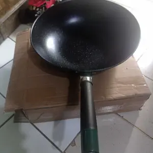 Kitchenware Supercook Wajan Batu Medis Anti Lengket Tahan Gores 32 Cm Lebih Tebal dan Tinggi Bisa Untuk Kompor Gas Dan Kompor Listrik COD