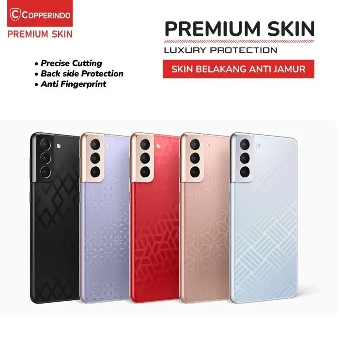 Copper Skin Belakang Transparan Bening (Anti Jamur - Tampilan Bening) - For Samsung S24 Plus