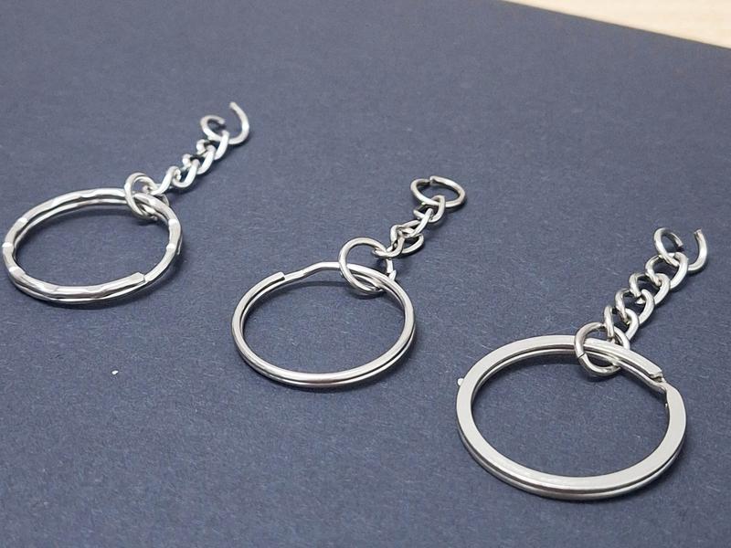 DIY Metal Keychain Rings Accessories Handmade craft Keychain - TikTok ...