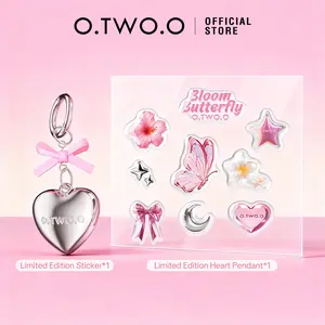 O.TWO.O Brand-exclusive limited edition sticker + Limited edition heart-shaped pendant
