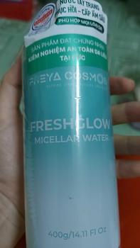 Product Review of [Live] Nước Tẩy Trang Phục Hồi, Cấp Ẩm - Freya Cosmos FreshGlow Micellar Water -  Mỹ Phẩm Trang Điểm Cosmetic from t** ỉ** 0