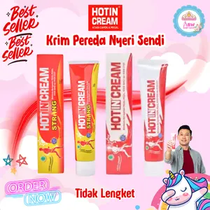 Hotin Cream Original / Strong Kemasan Tube HOT IN Krim Pereda Nyeri Sendi Nyeri Otot & Pegal-Pegal
