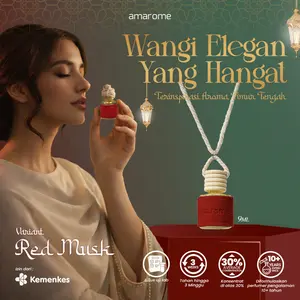 Amarome Parfum Gantung 9 mL - Aroma Hotel Bintang 5 - Pengharum Mobil, Pewangi Mobil, Parfum Mobil, Car Freshener