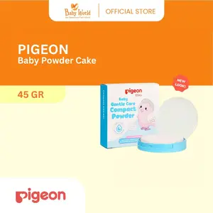 PIGEON Baby Powder Cake Chamomile 45Gr | Bedak Tabur Bayi Kulit Sensitif