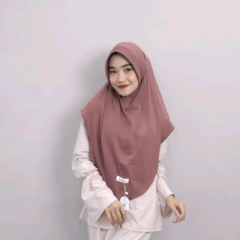 KENAN-DZEVADA INSTAN DAILY BERGO JERSY SIZE M&L Jilbab 2