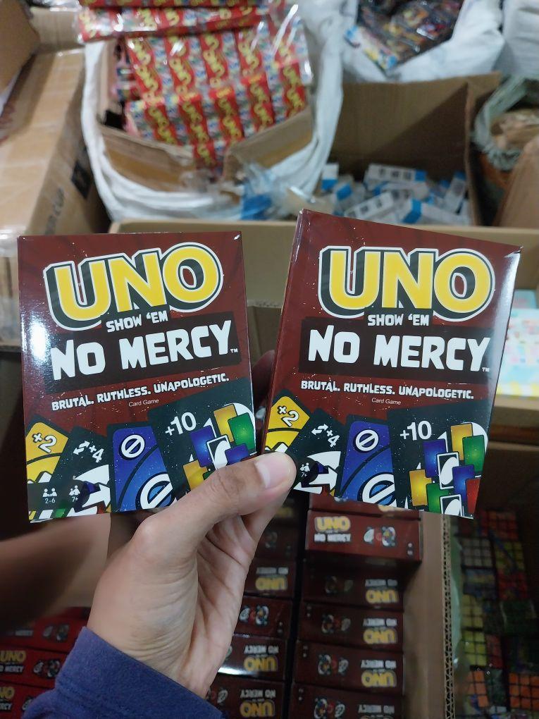 KARTU NO MERCY. KARTU PERMAINAN KELUARGA. KARTU PERMAINAN SERU VIRAL. HARGA MURAH