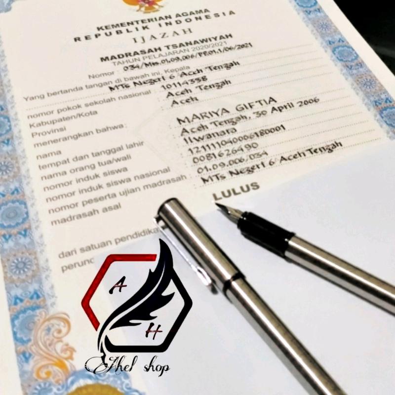 Set Stationery Pilot Japan Kaligrafi Arab Ijazah Menulis Indah 3 pcs 5