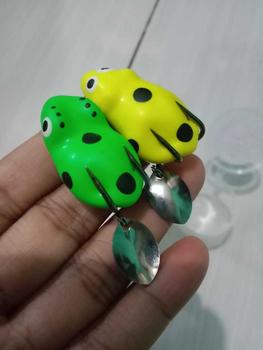 Product Review of Lure Soft Frog Mini umpan pancing Ukuran 3cm Berat 5grm Untuk Mancing Casting Ikan Gabus from F** 1