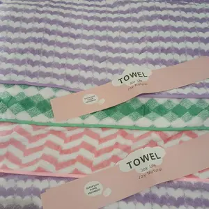 KUP - COD MURAH PAKET 5 PCS HANDUK DEWASA UK 70 x 140 CM MOTIF & WARNA RANDOM cocok untuk Hadiah Kado
