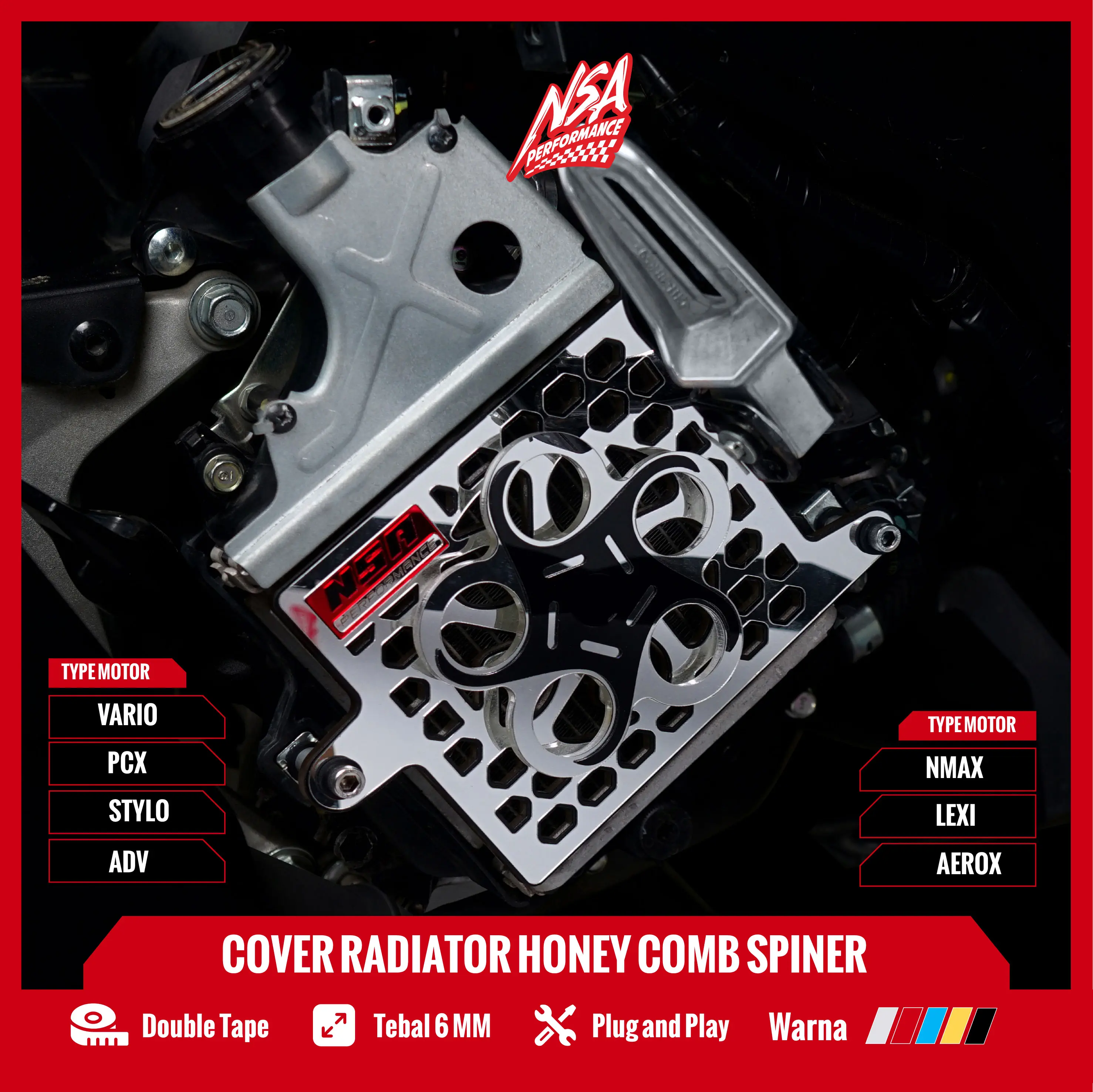 Radiatror VARIASI TABUNG BOTOL WADAH RESERVOIR AIR RADIATOR DRAKE GOLD - Shop ...