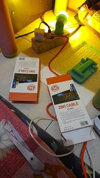 Product Review of Kabel data PS-07 3 IN 1 Fast Charging PD 120W cable charger TYPE C LIGHTNING MICRO multifungsi from k**u 3