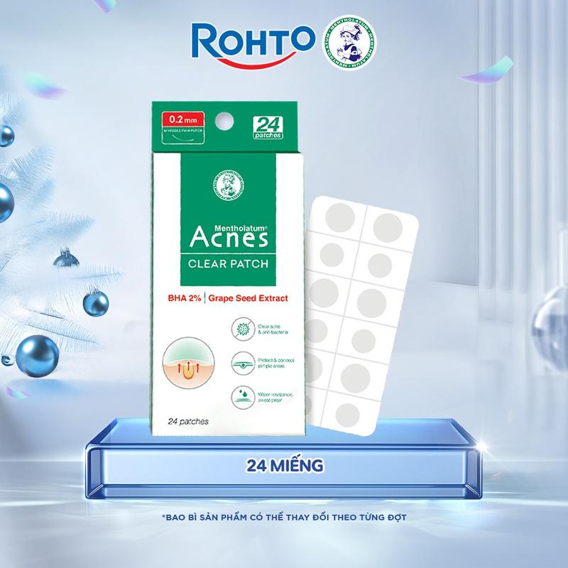  Miếng dán mụn Acnes Clear Patch  24 miếng  
