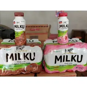 Milku Susu Botol [200ml] 1 Pak isi 12