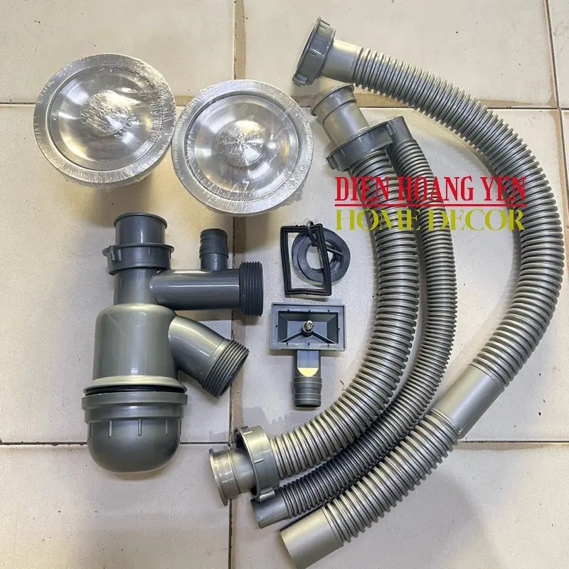 Bộ Xả Chậu Rửa Chén Bát 2 Hộc Rẻ - Đẹp - Bền 1