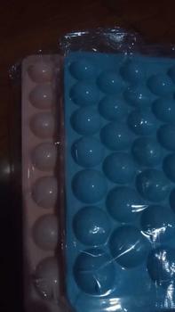 Product Review of Cetakan Es Batu / Cetakan Jelly / Cetakkan Serbaguna / Cetakkan Plastik ES Bulat Cream Kitchenware from m**h ** 1