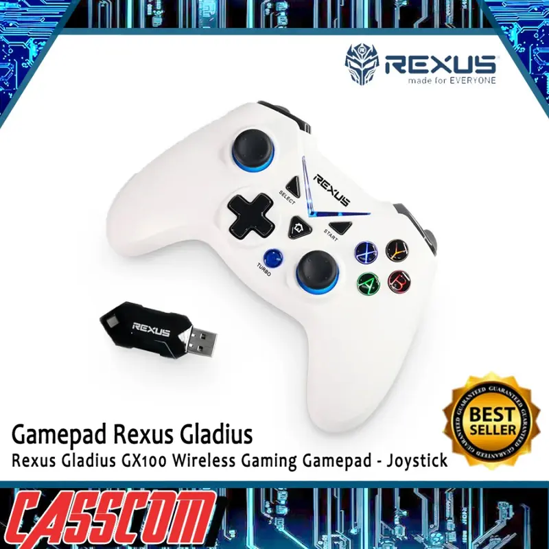 Rexus Gladius GX100 Wireless Gaming Gamepad - Joystick 0