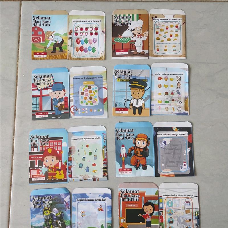 Amplop Lebaran Edukasi Medium isi 20 Lembar 0