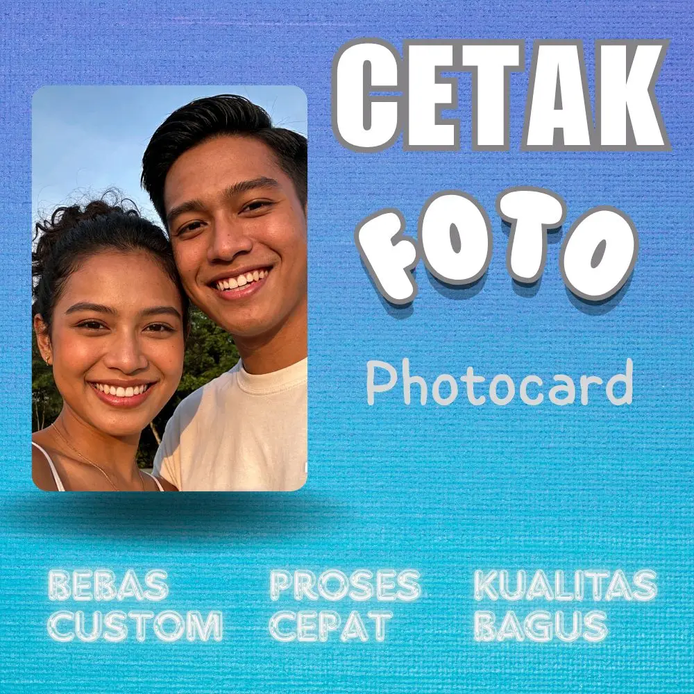 Cetak foto costum hasil jernih gambar jelas dan murah