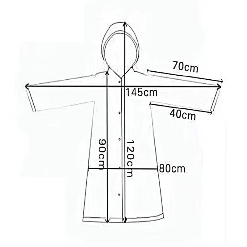 12pcs Disposable Emergency Raincoats Waterproof Ponchos Lightweight for Men and Women with Hood and Sleeves 7