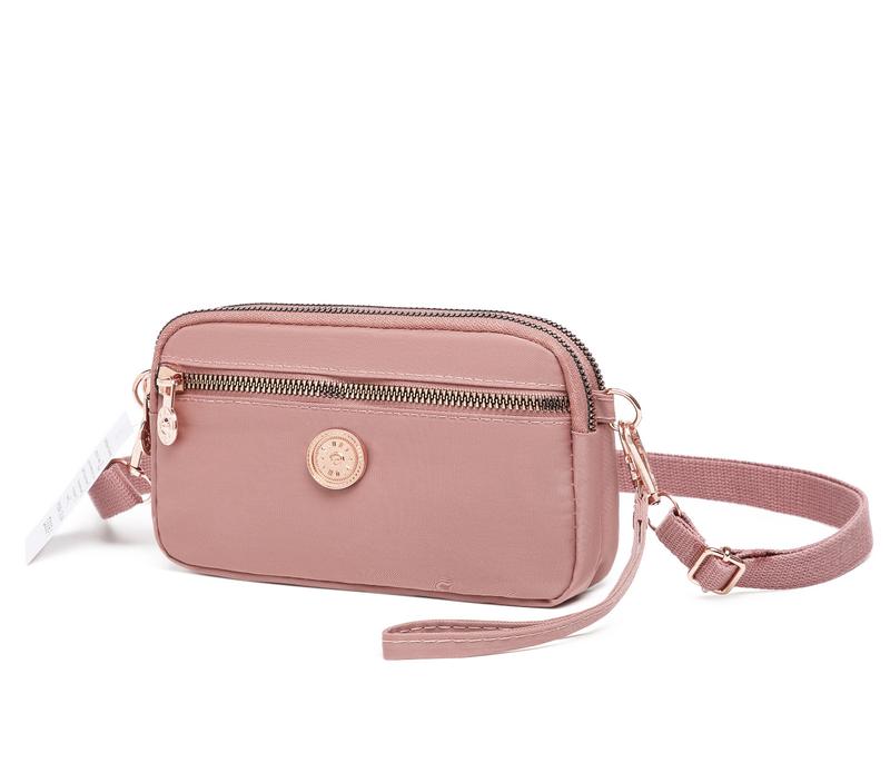 Product Introduction of EMEVELE PIOMA CELINA ROSE GOLD DOMPET HP 3 RES / DOMPET WANITA / DOMPET SELEMPANG / DOMPET NYLON / 22