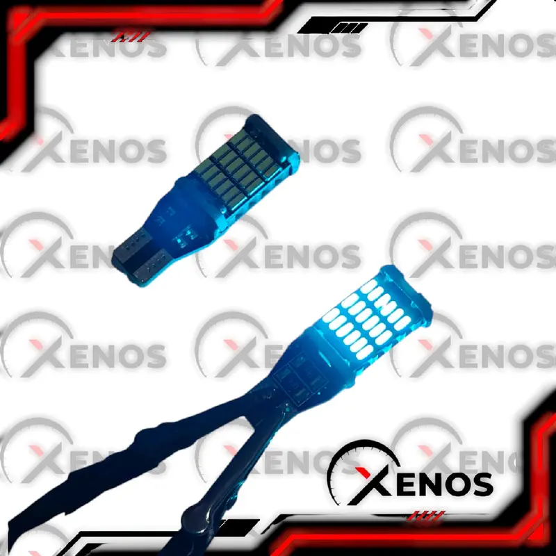 Bohlam lampu sein T10 dajjal led motor XENOS Motorcycle 2