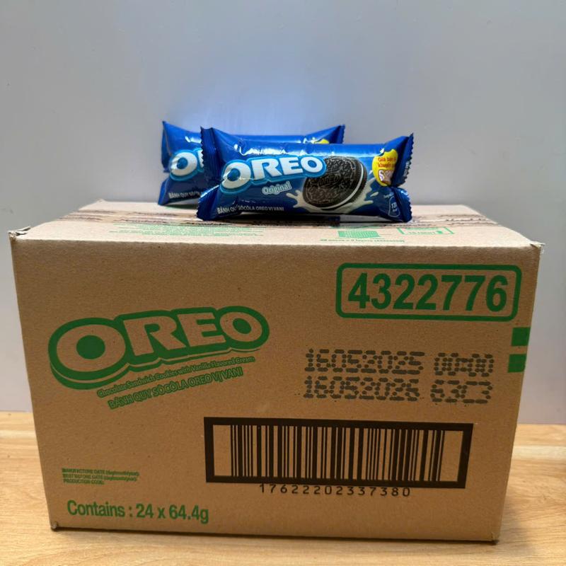 Thùng 24 cây bánh quy Oreo Vani 64,4g cây