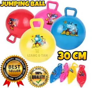 Mainan Anak Bola Jumping / Jumping Ball Bulat 25 CM / 45 cm /40 cm Bola Duduk SNI