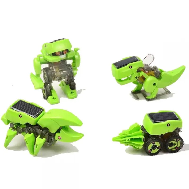 Mainan Edukasi 4 in 1 Solar Robot Kit / Solar Toys 4 in 1 3