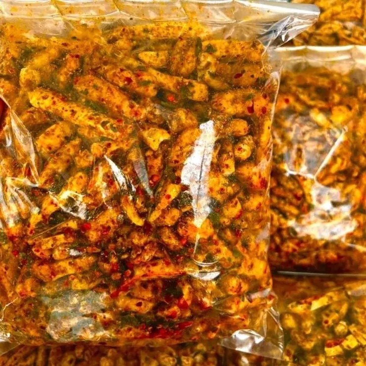 basreng sultan bandung  viral tiktok pedas daun jeruk cabe asli Food Snacks Goreng