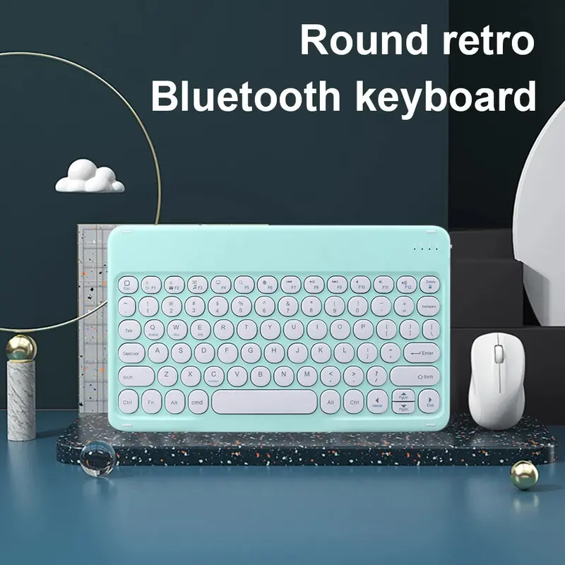 Goojodoq Bluetooth Keyboard pad phone Tablet Wireless Keyboard 2