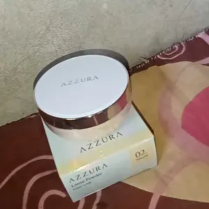 AZZURA Loose Powder Bedak Tabur Wajah Compact Lasting dengan Niacinamide & Amazonian Clay BPOM NA18210400010 Non-Comedogenic Matte Finish