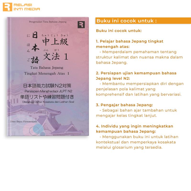 Buku Bahasa Jepang - JLPT N2 TATA BAHASA JEPANG Tingkat Menengah Atas 1 - Dian Bayu Firmansyah 7