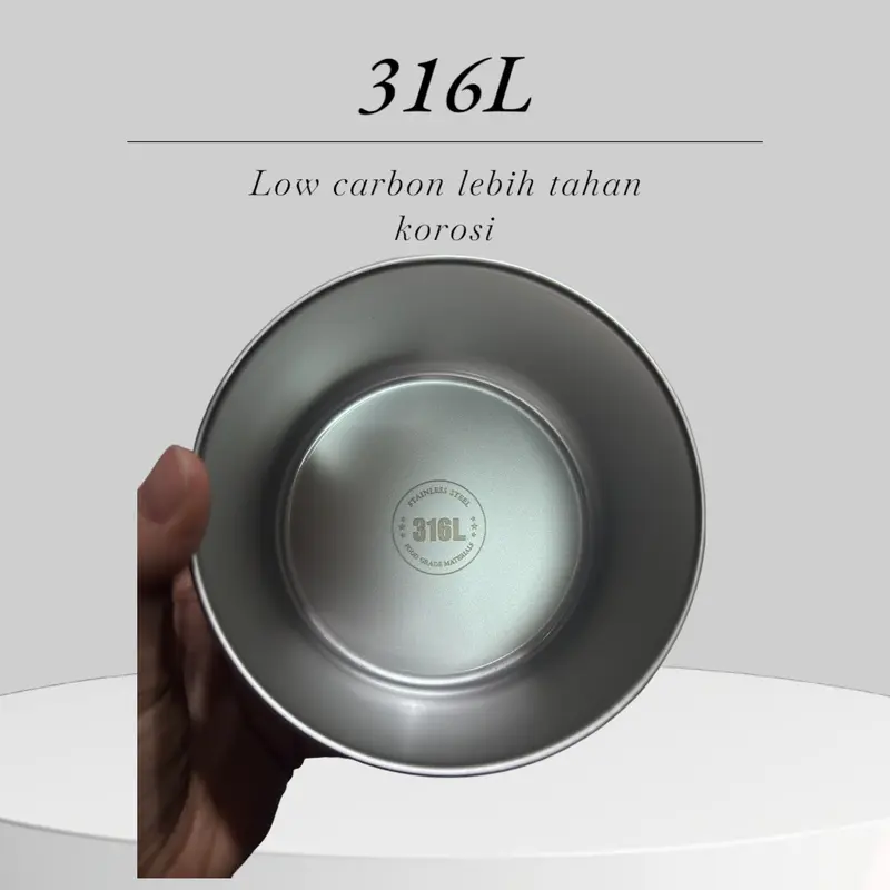 RJ Kotak rantang Bulat 2 & 3 Tingkat  // lunchbox premium // bento bahan Stainless Steel 316L 1